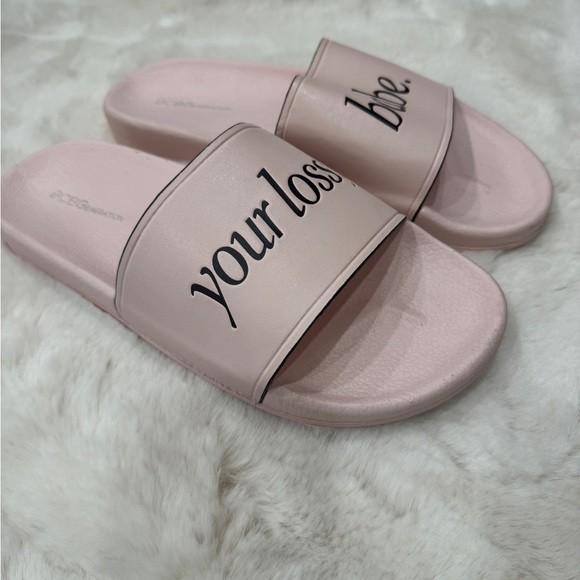 Bcbg Generation Pink Slides (NWOT) - Picture 4 of 4